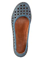 Gemini, zomerse damespumps, wijdte G, gemaakt van leer 