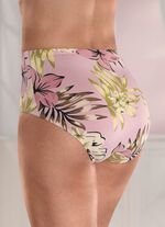 Verpakking met vier slips met bloemetjesdessin 