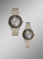 Dugena Quartz partnerhorloges 