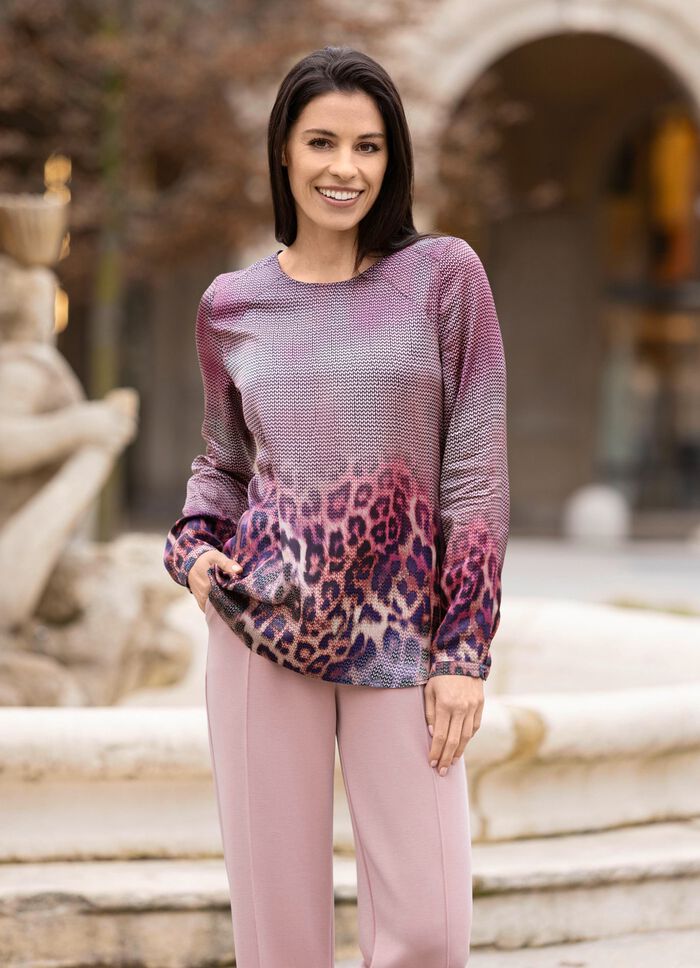 Tuniek met luipaardprint 