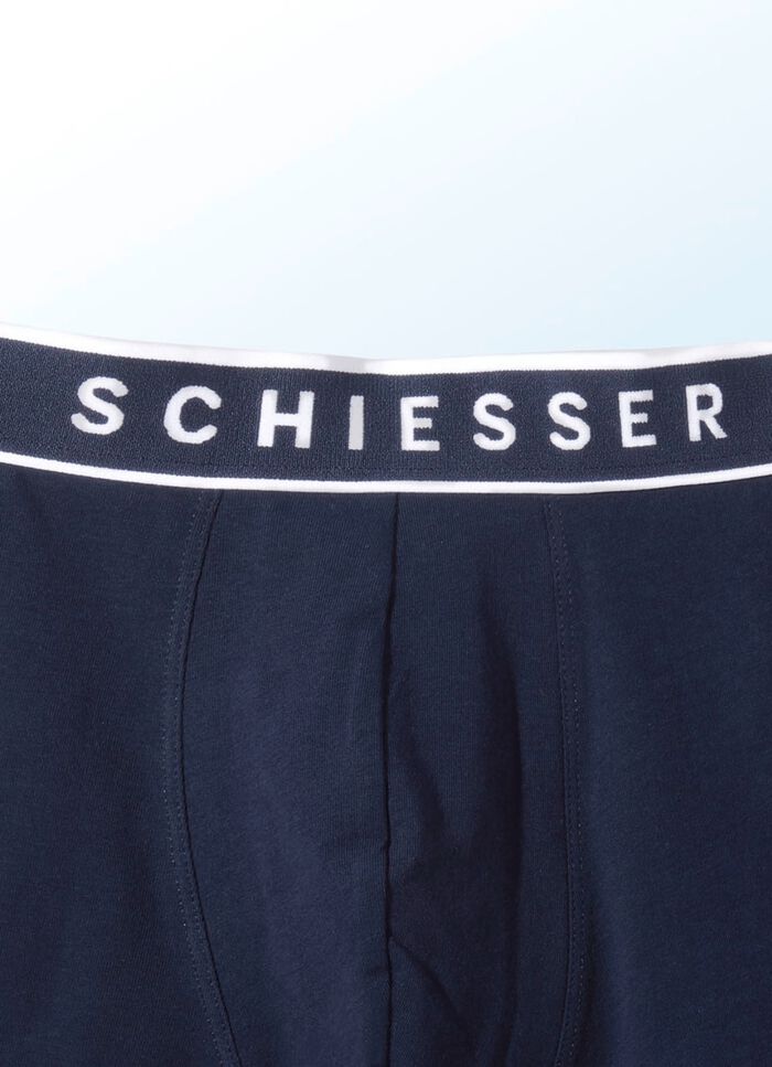 Schiesser drietal onderbroeken met elastische tailleband 