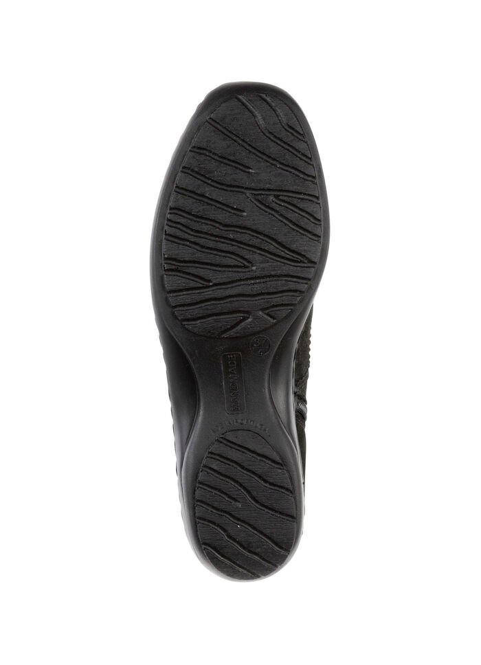 ELENA EDEN laarsje met decoratieve clip ZWART