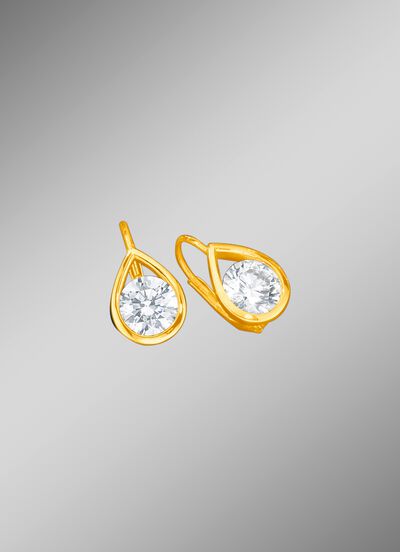 Oorbellen met een druppelontwerp 