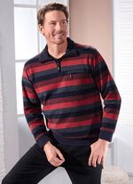 Troyer met gebreide kraag 