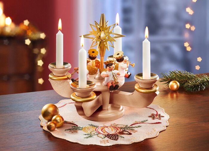 Adventkandelaars van Zeidler NATUUR