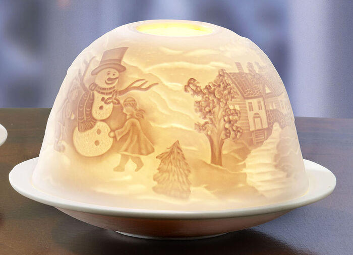 Porseleinen lantaarn WIT