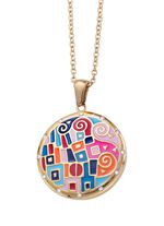 Hanger met moza&iuml;ekpatroon en ankerketting 