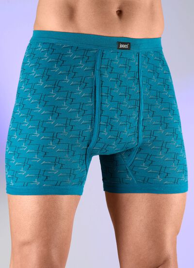 Drie-pack onderbroeken met all-over design 