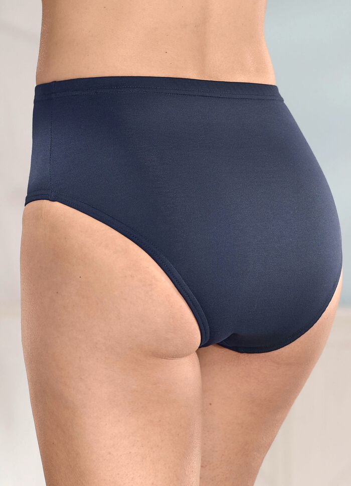 Verpakking van vier slips met elastische tailleband 