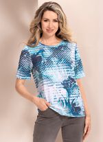 Shirt met all-over print 