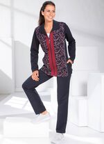 Vrijetijdspak met print aan de voorzijde 