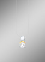 Mooie platina hanger met diamanten