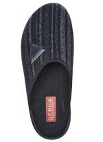 Klassieke herenpantoffels met anatomisch gevormd voetbed 