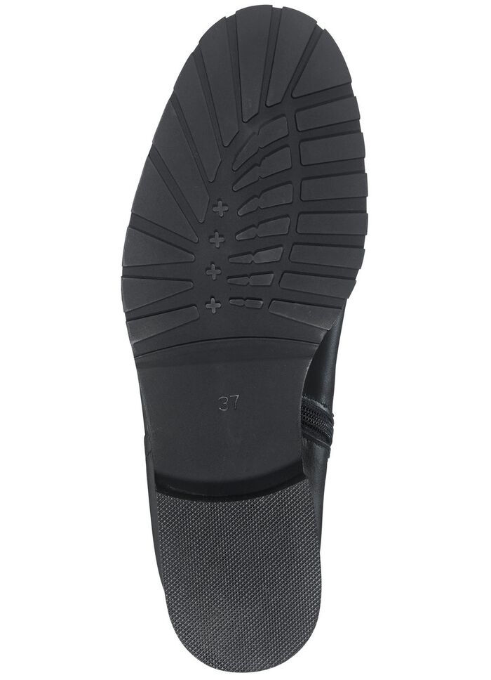 Andrea Conti-laarzen gemaakt van het beste nappaleer ZWART