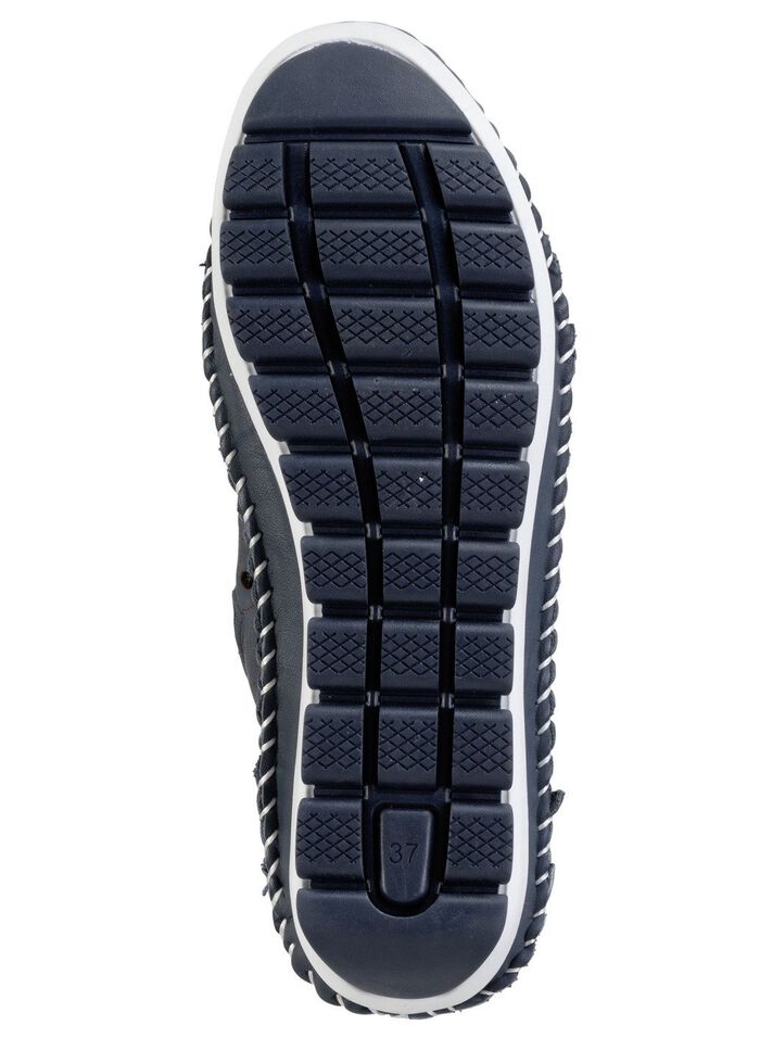 Gemini laarsje met gekreukelde structuur 