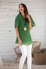 Effen gekleurde tuniek 