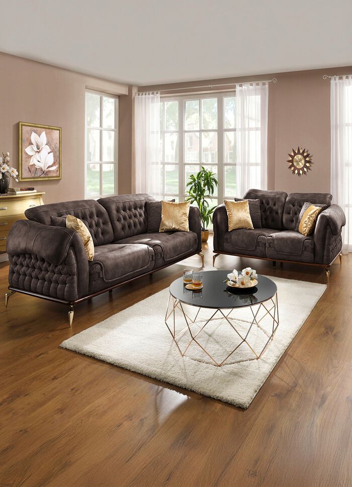 Kan overal in de ruimte geplaatst worden BRUIN