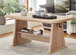 Functionele salontafel met grote opbergplank EICHE SONOMA