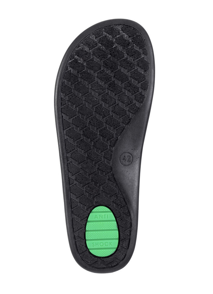 Klassieke herenmuiltjes met klittenbandsluiting SCHWARZ