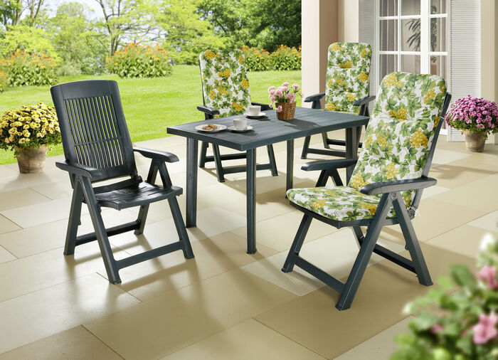 Onderhoudsvriendelijk en weerbestendig tuinmeubilair GROEN