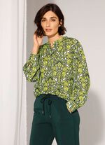 Slip-on blouse met een geweldig design 