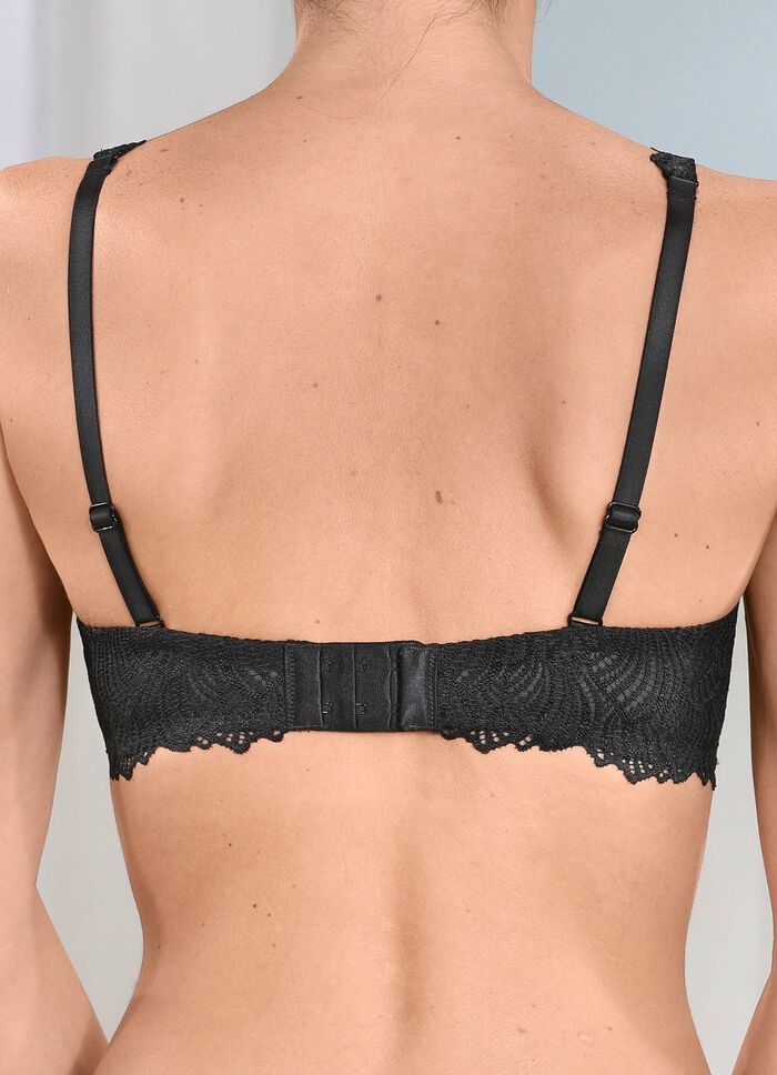Natura beugel-bh van elastisch kant 