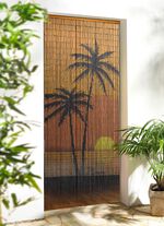 Bamboe gordijn "Palmbomen" 