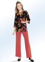 Broek in modieuze breedte 