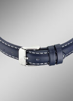 Master Time radiogestuurd dameshorloge met leren band 