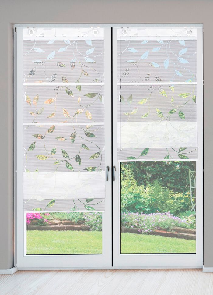 Luchtig, licht en superpraktisch magnetisch rolgordijn WIT