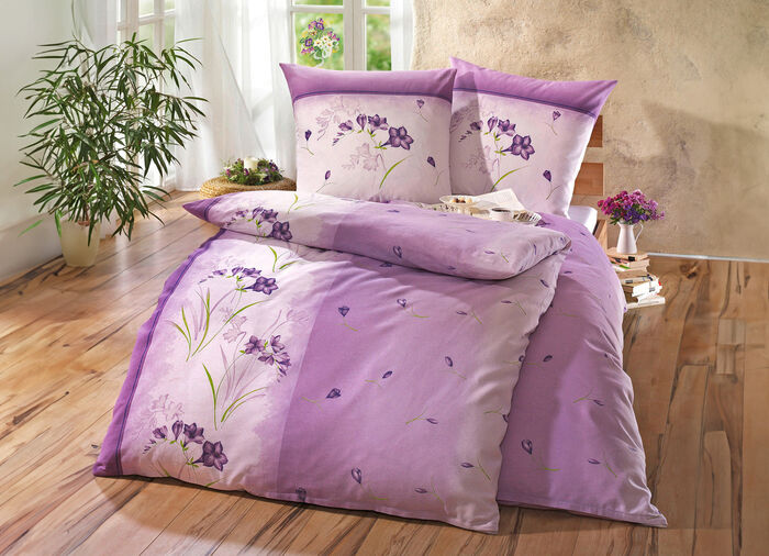 Gemakkelijk strijkbare DOBNIG beddengoedset met ritssluiting 