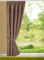 Energiebesparende verduisterende sjaals BRUIN