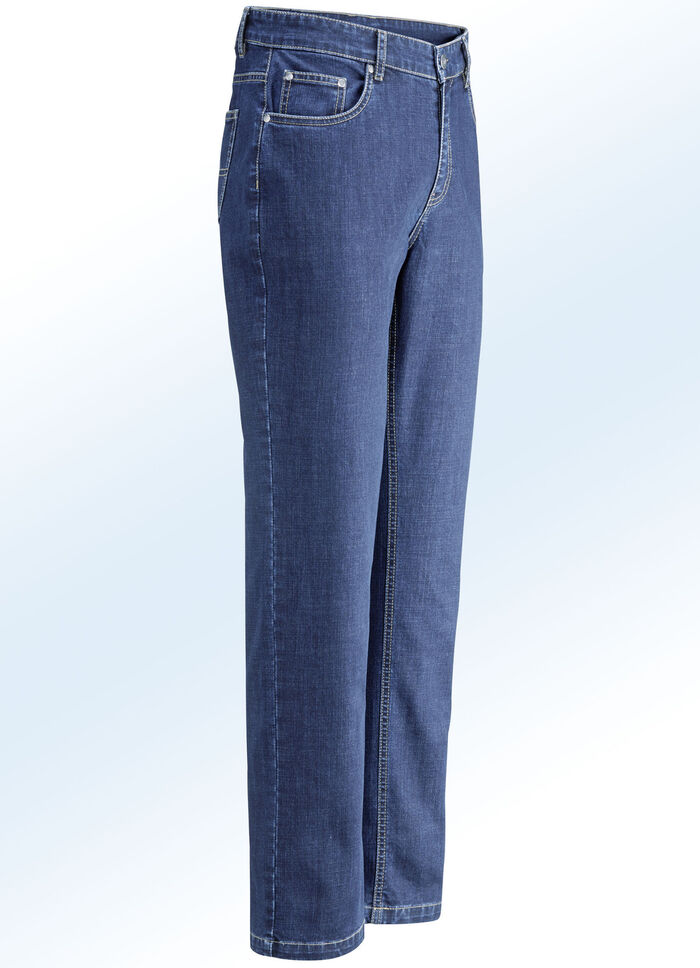 Jeans in 3 kleuren JEANS BLAUW