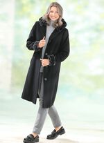 Jas met vaste capuchon 