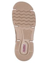 Rieker, trendy dameslaarzen, winterschoenen, met rits TAUPE-BRUIN