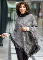 Poncho van zachte, knuffelbare kwaliteit 