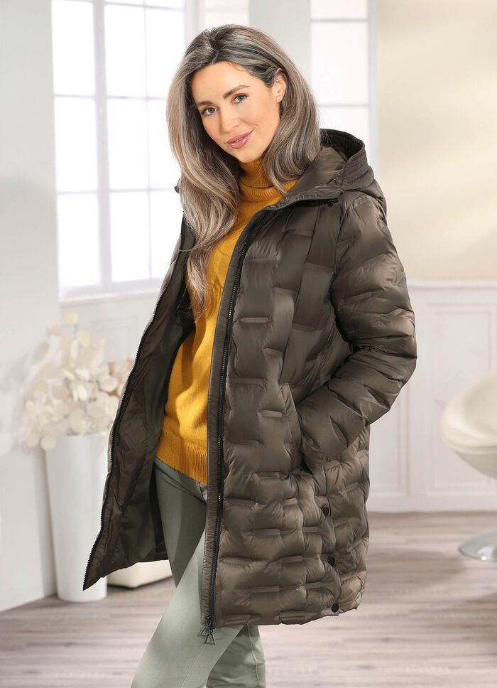 Jas met gelijmde kamers 