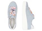 Remonte sneakers met kleurrijke vetersluiting BLAUW-WIT
