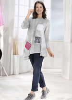 Magische jeans met hoog stretchgehalte DONKERBLAUW