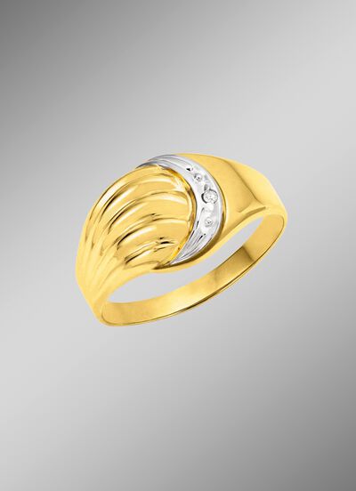 Damesring met briljant 