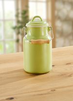 Traditionele Kr&uuml;ger emaille serie Juist van staal emaille GROEN