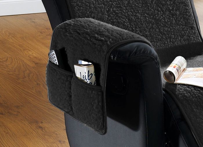 Licardo fauteuil- en armleuningbeschermers van zuiver scheerwol 