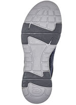 ELENA EDEN sneakers met glanzend bedrukt elastisch materiaal MARINE