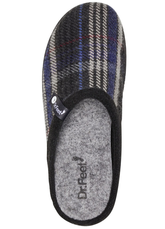 Vilten pantoffels BLAUW