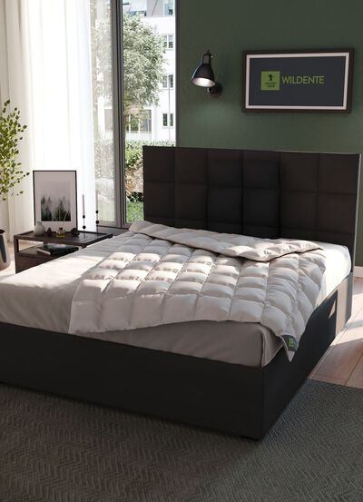 Hoogwaardig beddengoedassortiment wilde eendendons van Spessarttraum - de beste kwaliteit voor een goede nachtrust 