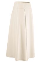 Rok met plooien BEIGE