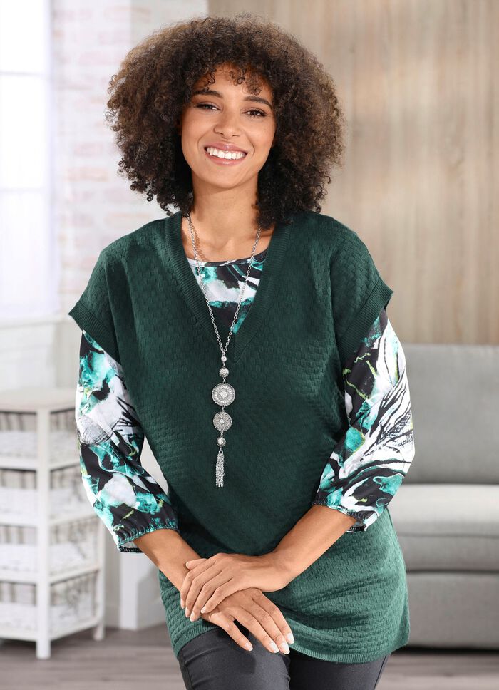 Trui die zacht aanvoelt 