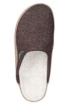 Comfortabele herenpantoffels van wolvilt 