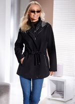 Jas met vaste capuchon 