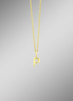 Letterhanger met kinketting